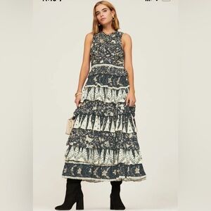 Ulla Johnson Tiered Ruffled Maxi Dress